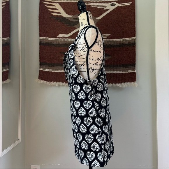 Lucy & Yak Mini Pini Corduroy Heart Print Dress - Picture 4 of 12